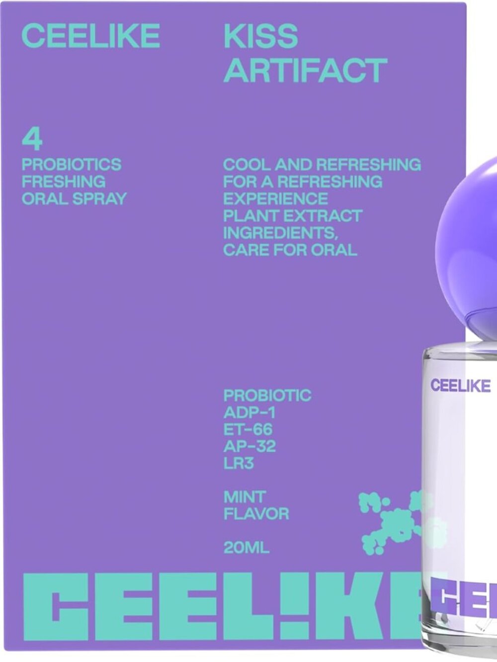 Oral Spray – Fresh Breath, Dual Cooling Experience & Convenient On-the-Go Design